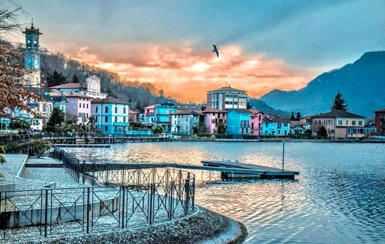 Casa Emma Villa Porto Ceresio Kültér fotó